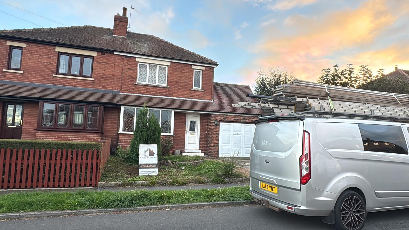 Fascia and guttering project photo 3: Front of the property