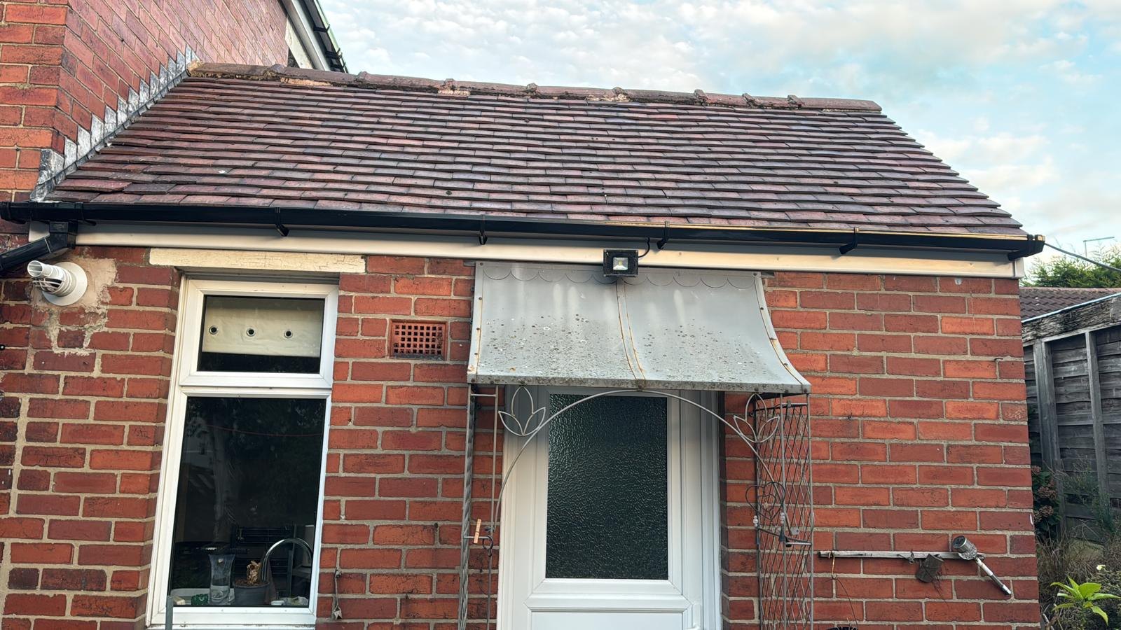 Fascia and guttering project photo 5: Rear of the property